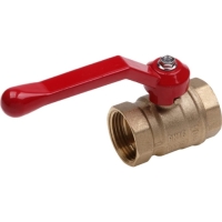 Кран шаровой AQUALINK 11Б27п1, PN 16, внутренняя/внутренняя резьба 1 1/2", ручка, латунь