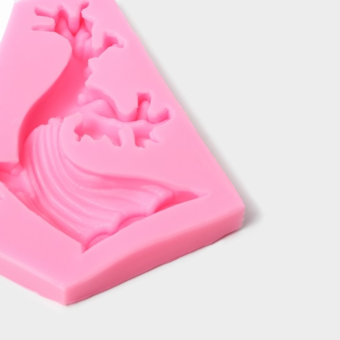 Молд &laquo;Дерево&raquo;, силикон, 10,4&times;9&times;1,5 см, цвет МИКС