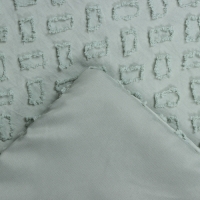 Покрывало LoveLife Tufting: Квадрат цв.зеленый,  200*230&plusmn;5см, микрофайбер, 100% п/э