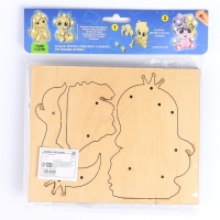 Деревянный ночник своими руками &laquo;Принцесса&raquo; с нанесением