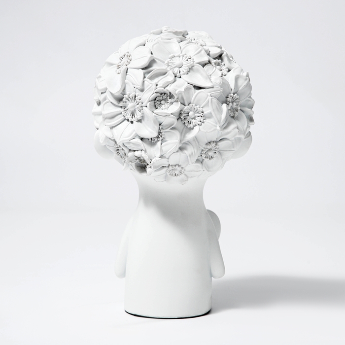 Статуэтка полистоун &laquo;Любовь&raquo; цвет белый 12 х 6,5 х 22 см