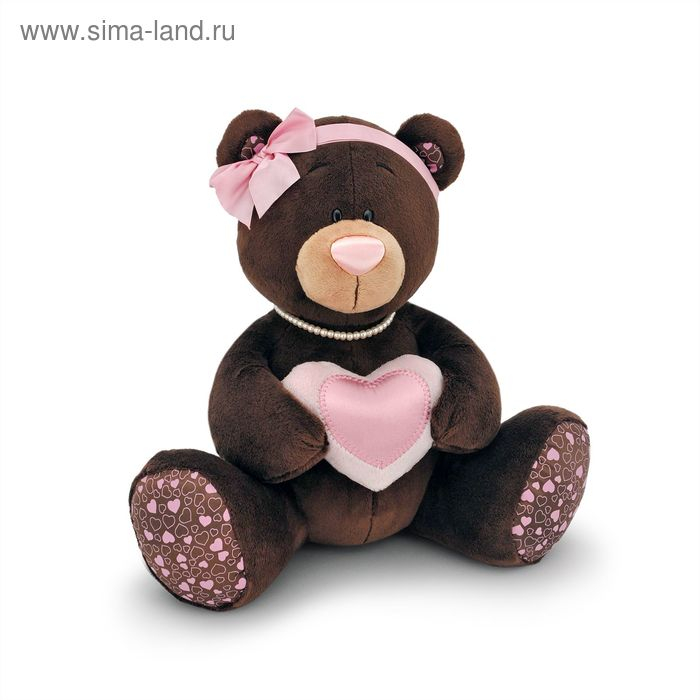 Мягкая игрушка Milk, с сердцем, 70 см