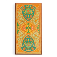 Нарды деревянные большие, настольная игра "Персидские", 40 х 40 см, с шашками