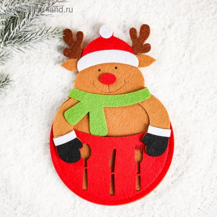 Конверт для столовых приборов &laquo;Олень&raquo;