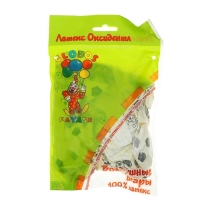 Шар латексный 12" &laquo;Футбол&raquo;, пастель, 5-сторонний, набор 25 шт., цвет белый