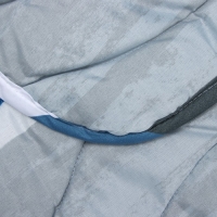 Одеяло облегченное 175х205 см, МИКС, холлофайбер, полиэстер