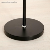 Торшер "Нова" 1x40Вт E27 черный 25х30х145 см.