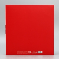 Коробка новогодняя складная &laquo;С Новым годом!&raquo;, бант, 26 х 26 х 8 см, Новый год