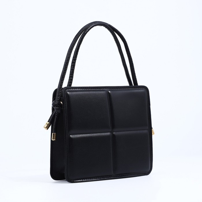 Сумка кросс-боди на молнии, цвет чёрный