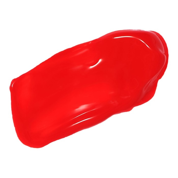 Краска акриловая матовая в тубе 75мл CALLIGRATA, КМ004, Алый, пантон 199С