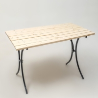 Стол садовый "Гарден" 76 х 120 х 78 см, основание труба 20 х 20 х 0,7 мм Стол садовый "Гарден" 76 х 120 х 78 см, основание труба 20 х 20 х 0,7 мм