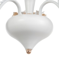 Люстра "Лиолет" 3хЕ14 40Вт бело-золотой 56х70х56 см BayerLux