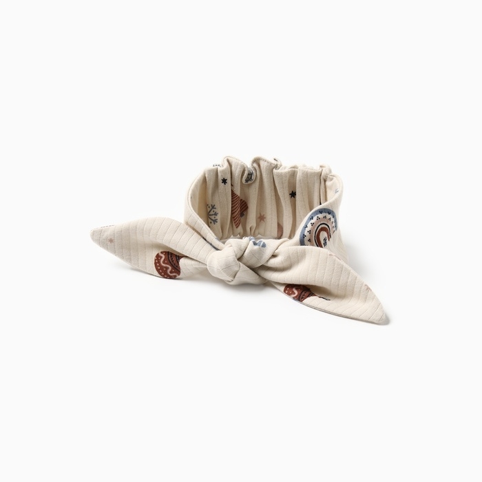 Комбинезон  с повязкой Крошка Я "Новогодние игрушки", рост 74-80 см