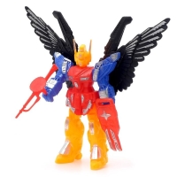 Робот &laquo;Космический воин&raquo;, световые эффекты, работает от батареек, цвета МИКС