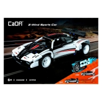 Конструктор инерционный &laquo;Спорткар&raquo;, 351 деталь