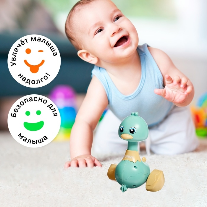 Заводная игрушка &laquo;Милый утёнок&raquo;, цвета МИКС