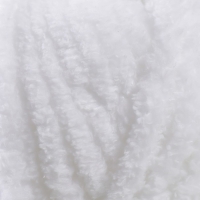 Пряжа "Softy mega" 100% микрополиэстер 70м/100гр (55 белый)