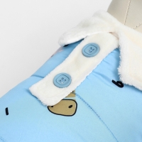 Комбинезон "Метель", размер XL (ДС 40 см, ОГ 50, ОШ 33 см), голубой