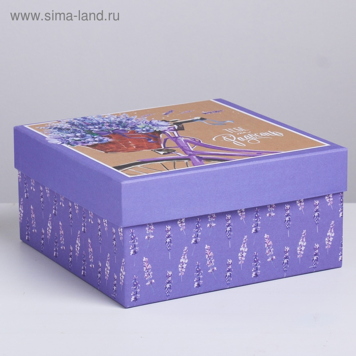 Набор коробок 10 в 1, упаковка подарочная, &laquo;Прованс&raquo;, 10.2 х 10.2 х 6&ndash;28.2 х 28.2 х 15 см