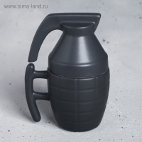 Кружка-граната &laquo;Чёрная&raquo;, 250 мл