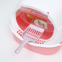 Туалет-домик 43 х 32 х 28 см, бело-розовый Туалет-домик 43 х 32 х 28 см, бело-розовый