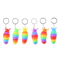 Игрушка антистресс гусеница «Чик-чирик», цвета МИКС, брелок, в шоубоксе Игрушка антистресс гусеница «Чик-чирик», цвета МИКС, брелок, в шоубоксе