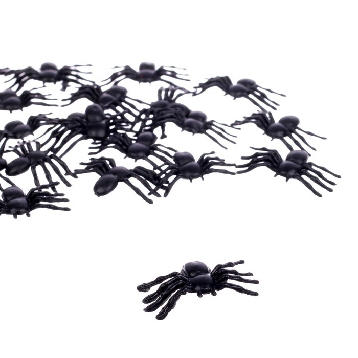 Прикол конфетница с паучками &laquo;Тыква&raquo;, 18 х 18 х 13 см