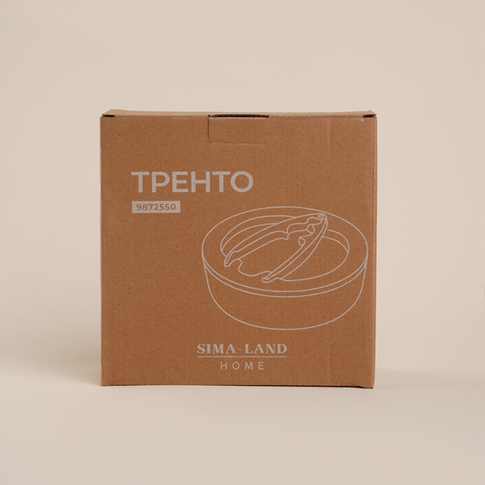 Орешница фарфоровая с орехоколом SL Home &laquo;Тренто&raquo;, 2 предмета: орешница, орехокол