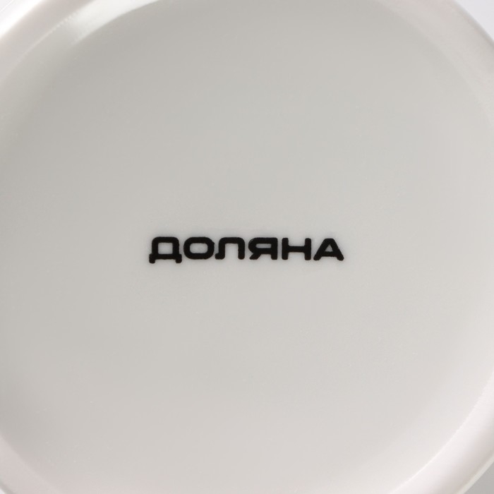 Кружка фарфоровая Доляна «Навстречу любви», 300 мл, цвет белый Кружка фарфоровая Доляна «Навстречу любви», 300 мл, цвет белый