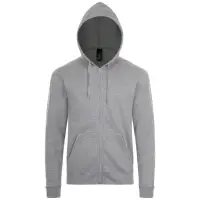 Толстовка унисекс Stone серый меланж, размер M Толстовка унисекс Stone серый меланж, размер M