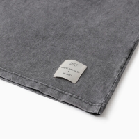 Футболка мужская MIST из вареного хлопка, цв. серый, р-р XL