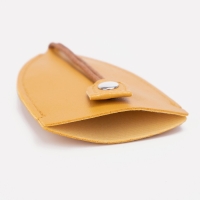 Ключница, длина 11,5 см, кольцо, цвет жёлтый