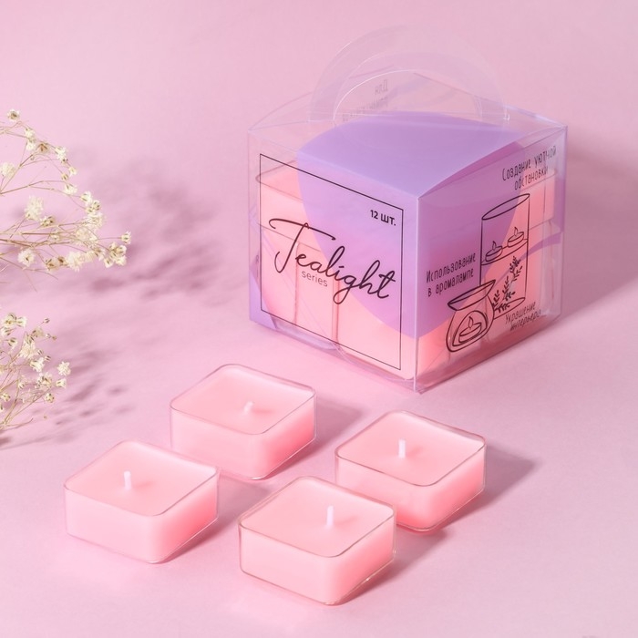 Чайные свечи &laquo;Тепло и уют&raquo;, 12 шт.