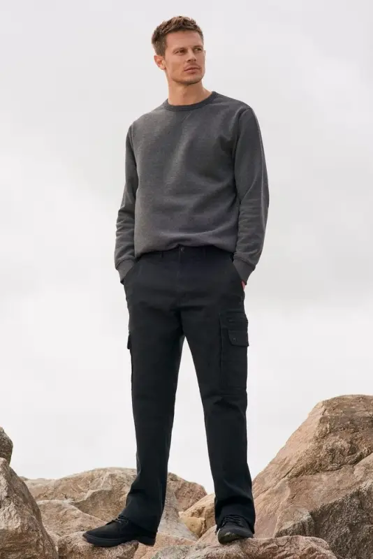 Брюки мужские Docker, темно-синие, размер 44