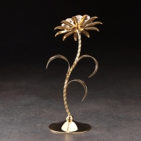 Сувенир "Подсолнух", с хрусталиками, 12х8х20 см