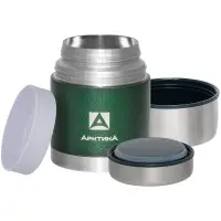 Термос для еды в чехле &laquo;Арктика 600&raquo;, зеленый