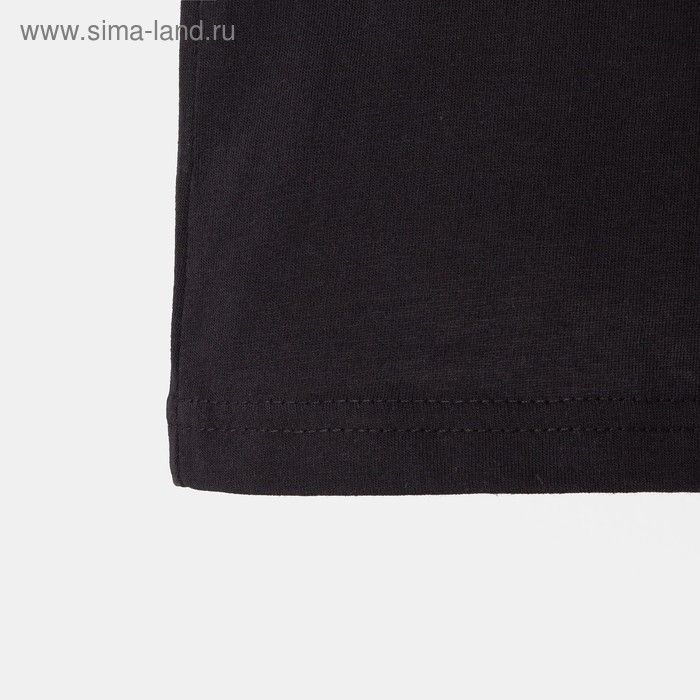 Футболка мужская KAFTAN "Sport Family", чёрный, р. 52