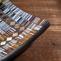 Тарелка декоративная "Вардина" керамика 20х20х5 см