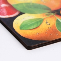 Доска разделочная "Сочный грейпфрут" 27х18 см Доска разделочная "Сочный грейпфрут" 27х18 см