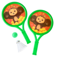 Набор игровой «Чебурашка», ракетки, воланчик, мячик Набор игровой «Чебурашка», ракетки, воланчик, мячик