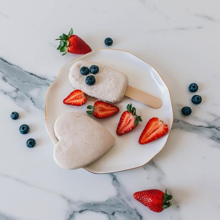 Форма для мороженого &laquo;Сердечко&raquo;, силикон, 19,5&times;14&times;2,5 см, 2 ячейки (8,4&times;9 см), цвет МИКС