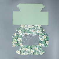 Коробка для капкейков, кондитерская упаковка двухсторонняя, 6 ячеек &laquo;Счастливых моментов&raquo;, 25 х 17 х 10 см