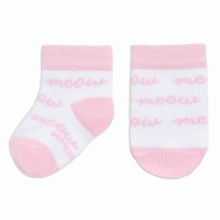 Набор носков Крошка Я &laquo;Кошечка&raquo;, 2 пары, 12-14 см