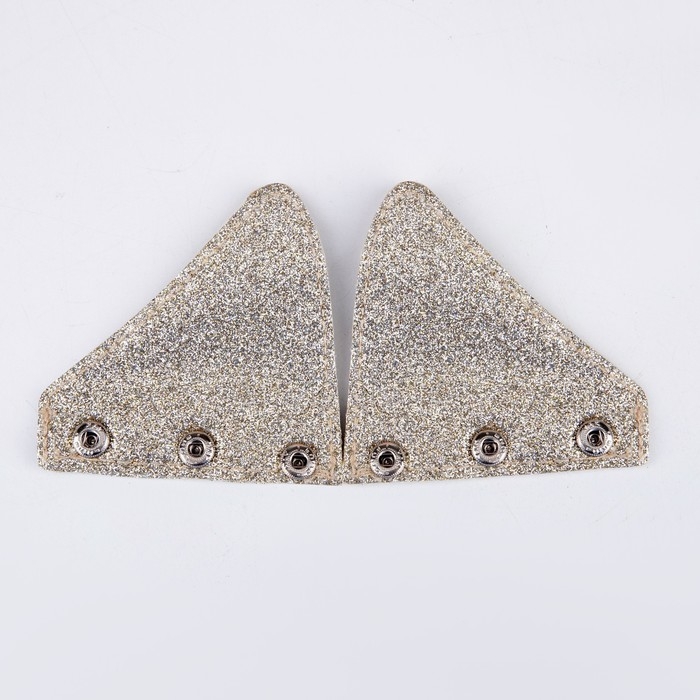 Рюкзак детский для девочки с блестками &laquo;Лисичка&raquo;, съемные элементы, 27х23х10 см