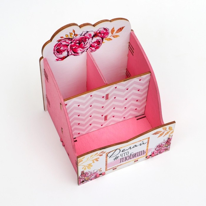 Органайзер для канцелярии «Пионы» Органайзер для канцелярии «Пионы»