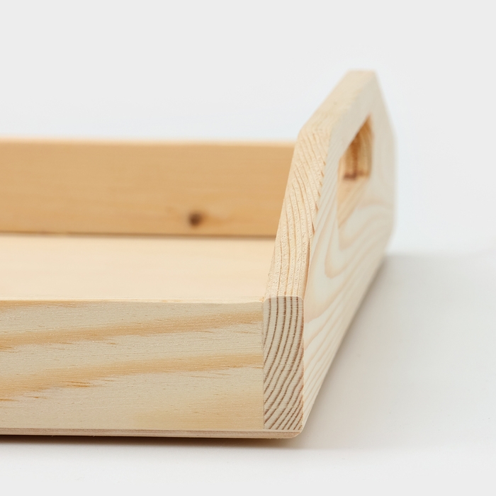 Поднос деревянный &laquo;Под роспись&raquo;, 50&times;30&times;7 см