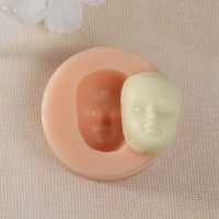 Молд силикон "Лицо младенца" №11 2,8х2х1,3 см Молд силикон "Лицо младенца" №11 2,8х2х1,3 см