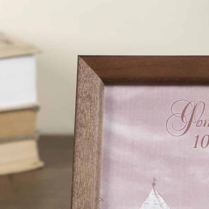 Фоторамка сосна с19 орех 10х15 см (пластиковый экран) Фоторамка сосна с19 орех 10х15 см (пластиковый экран)