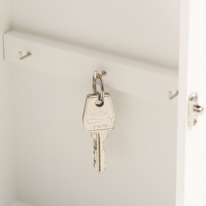 Ключница дерево 6 крючков "Птицы на дереве" 20х7х27,8 см