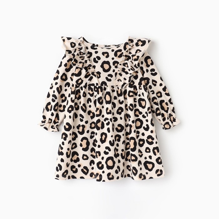 Платье детское с рюшами KAFTAN Платье детское с рюшами KAFTAN "Trendy" р.32 (110-116)